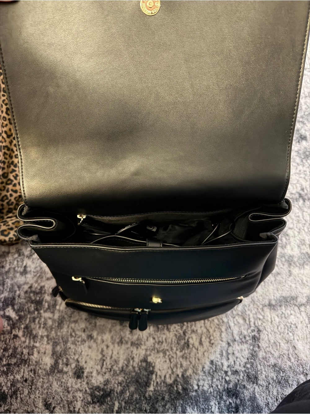 rubyandrae: The Ruby Backpack-Black - Picture 3 of 4